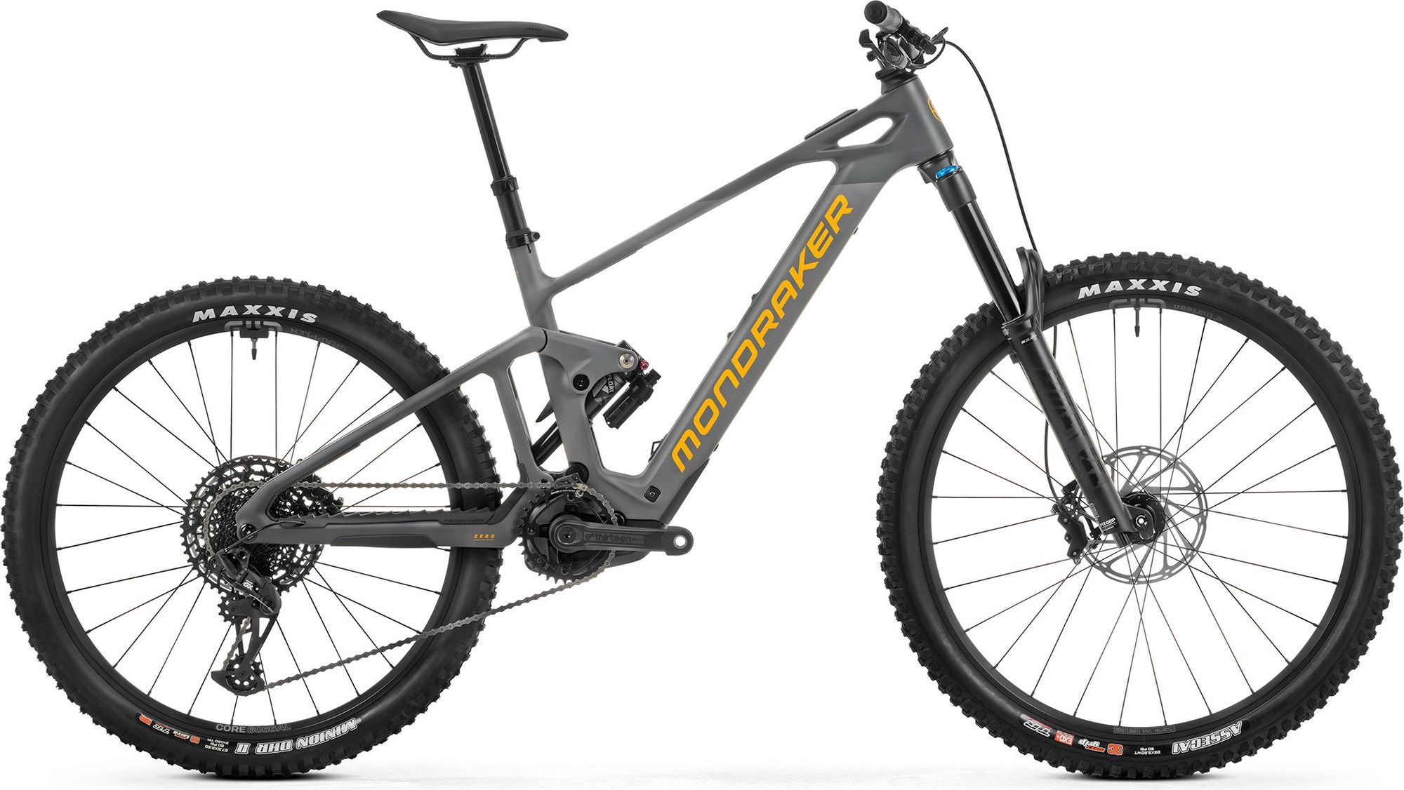 VTT Électrique Tout-Suspendu Mondraker Dune R 12V MX (29/27.5'') Gris 2025 Bosch 60 Nm