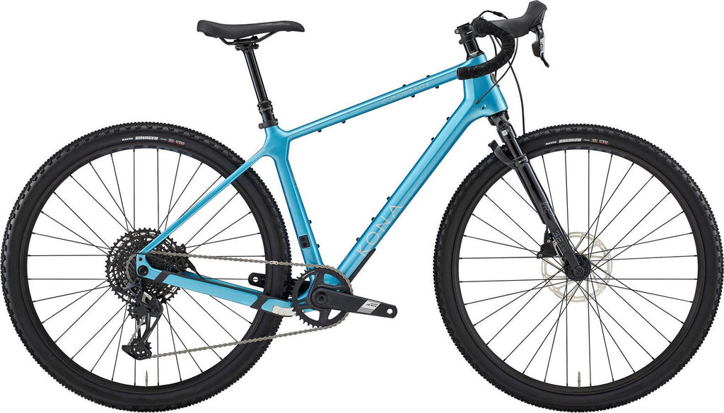 Vélo de Gravel Kona Ouroboros Sram Apex 12V 700mm Bleu