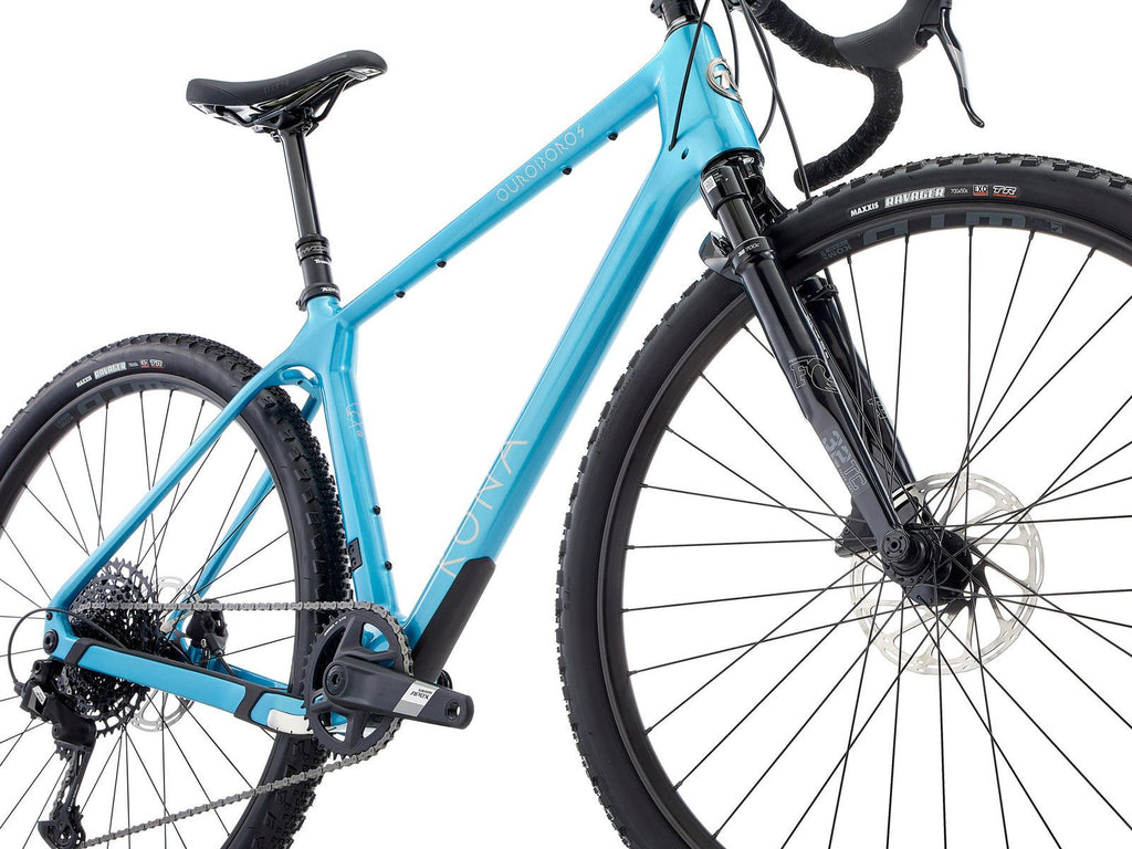 Vélo de Gravel Kona Ouroboros Sram Apex 12V 700mm Bleu