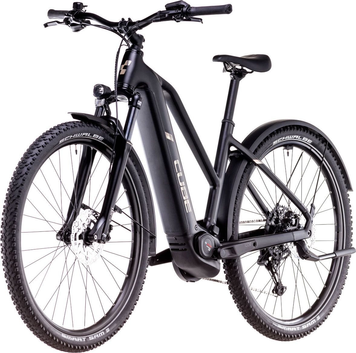 VTC Électrique Cube Nuride Hybrid Pro 800 Allroad Trapeze Shimano Cues 10V 800 Wh 29'' Noir 2025