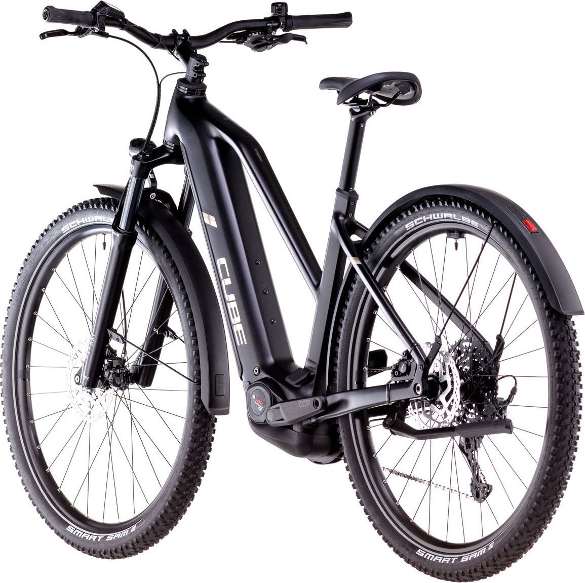 VTC Électrique Cube Nuride Hybrid Pro 800 Allroad Trapeze Shimano Cues 10V 800 Wh 29'' Noir 2025