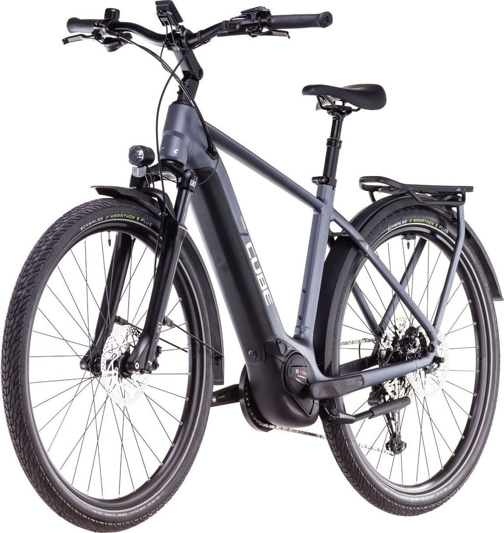 VTC Électrique Cube Touring Hybrid Pro 625 Shimano Cues 11V 625 Wh 700 mm Gris Metallic 2025