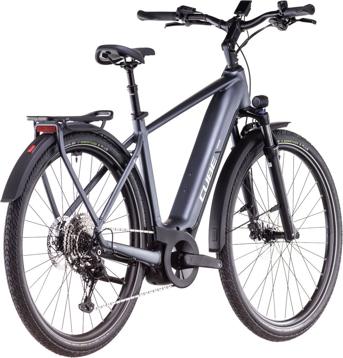 VTC Électrique Cube Touring Hybrid Pro 625 Shimano Cues 11V 625 Wh 700 mm Gris Metallic 2025