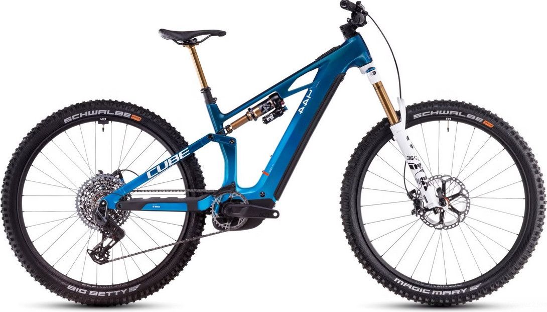 VTT Electrique Tout-Suspendu Cube Stereo Hybrid ONE44 HPC AT 800 actionteam