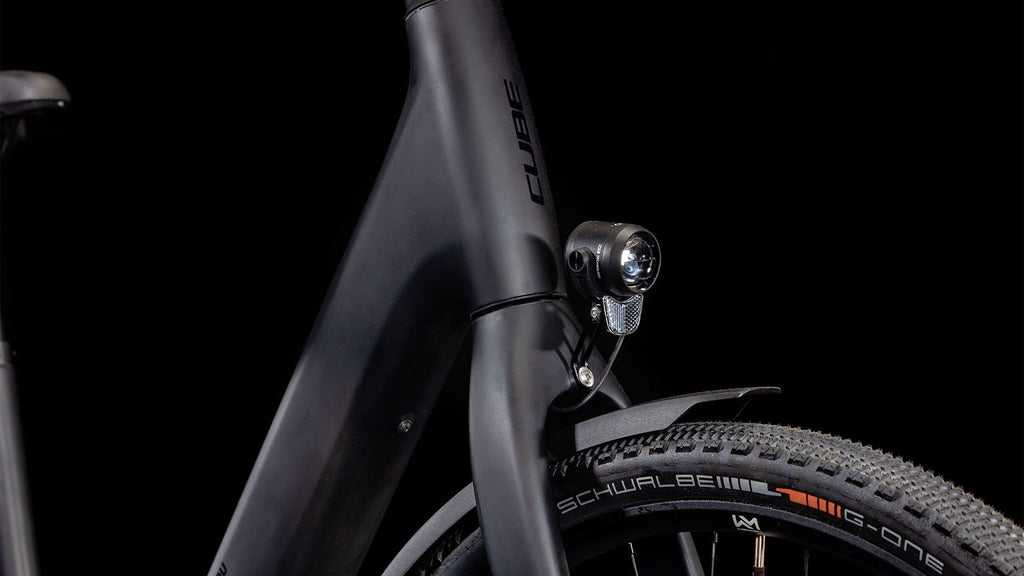 VTC Électrique Cube Kathmandu Hybrid C:62 SLX 400X Easy Entry Shimano Deore 12V 400 Wh 700 mm Gris Carbon Noir 2025