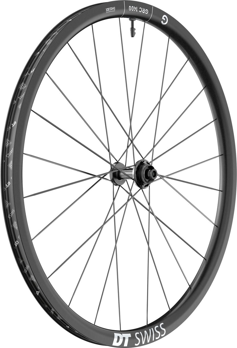 Roue Avant DT Swiss GRC 1400 Dicut 30 700 mm | 12x100 mm | Center Lock