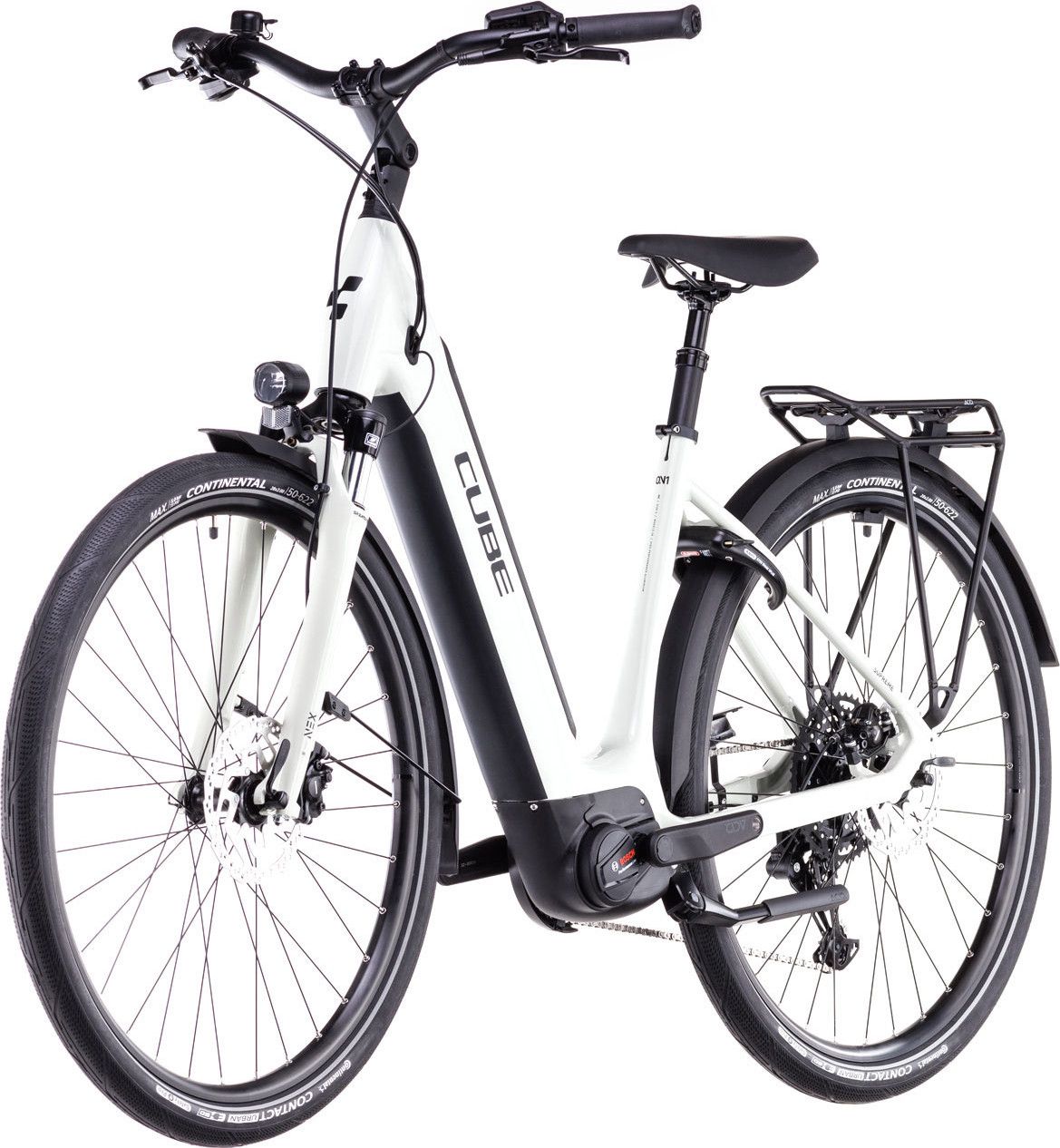 Vélo de Ville Électrique Cube Supreme Hybrid One 500 Easy Entry Shimano Cues 10V 500 Wh 700 mm Beige Desert Stone 2025