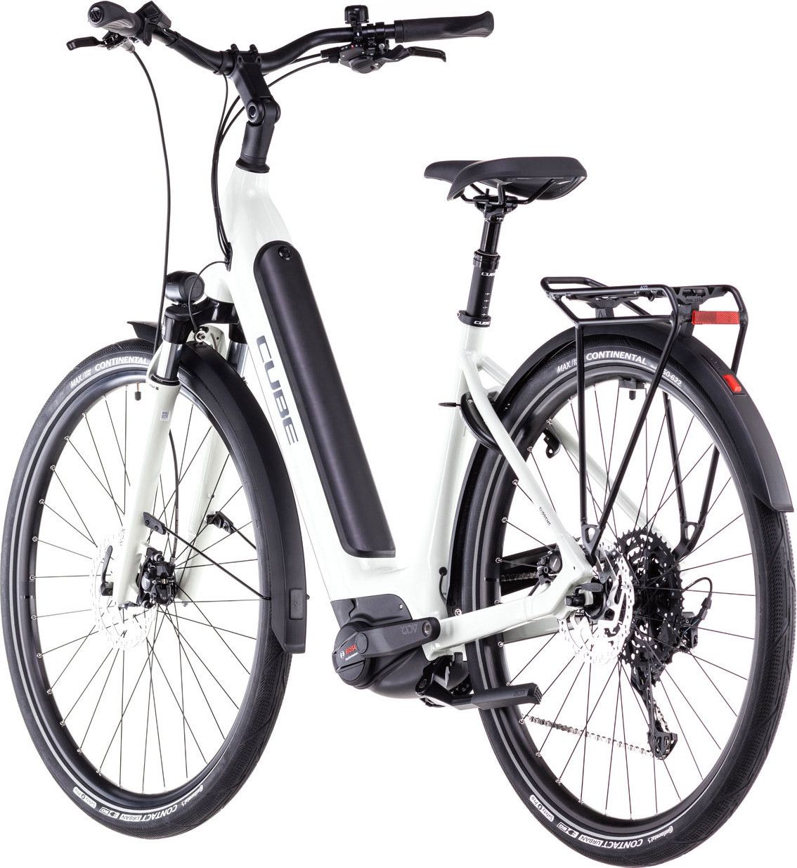 Vélo de Ville Électrique Cube Supreme Hybrid One 500 Easy Entry Shimano Cues 10V 500 Wh 700 mm Beige Desert Stone 2025