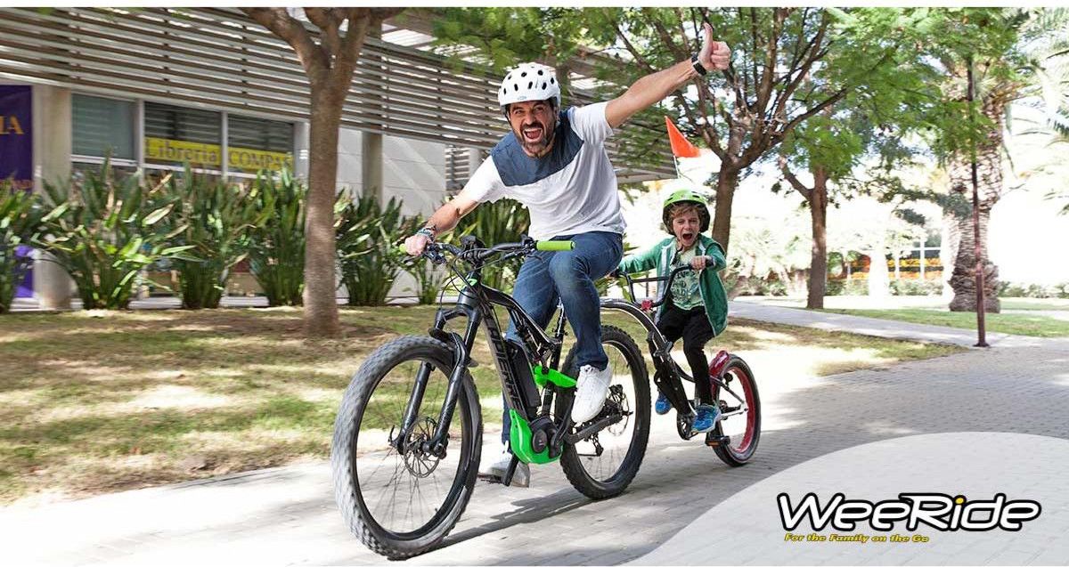 COPILOT Système vélo suiveur pour enfant - Weeride