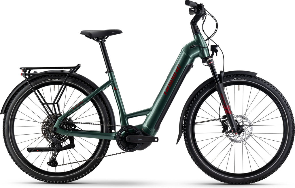 VTC Électrique Haibike Trekking 5 Low Shimano Cues 11V 27.5'' 720Wh Vert 2025