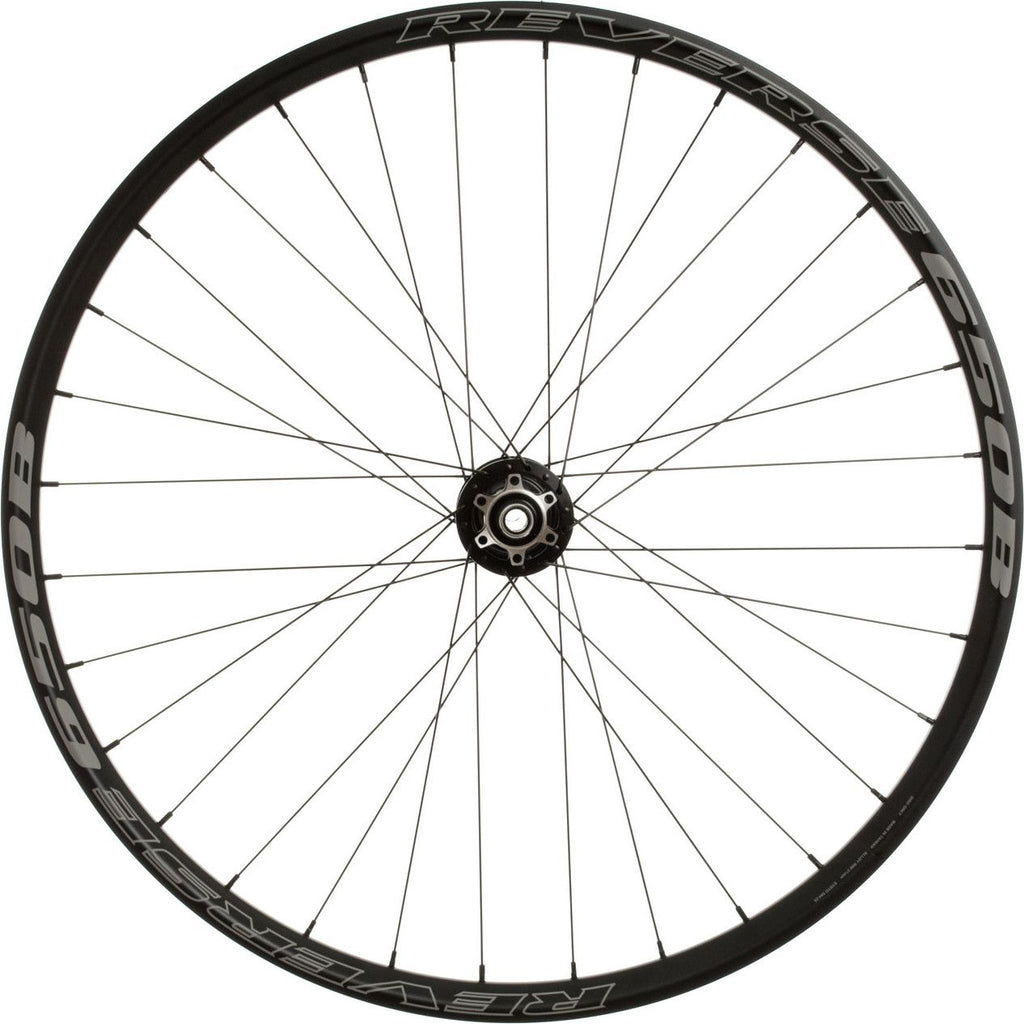 REVERSE Roue Arriere DH 27.5'' 150x12mm Moyeu EFS + K7 EFS 7V Noir Gris