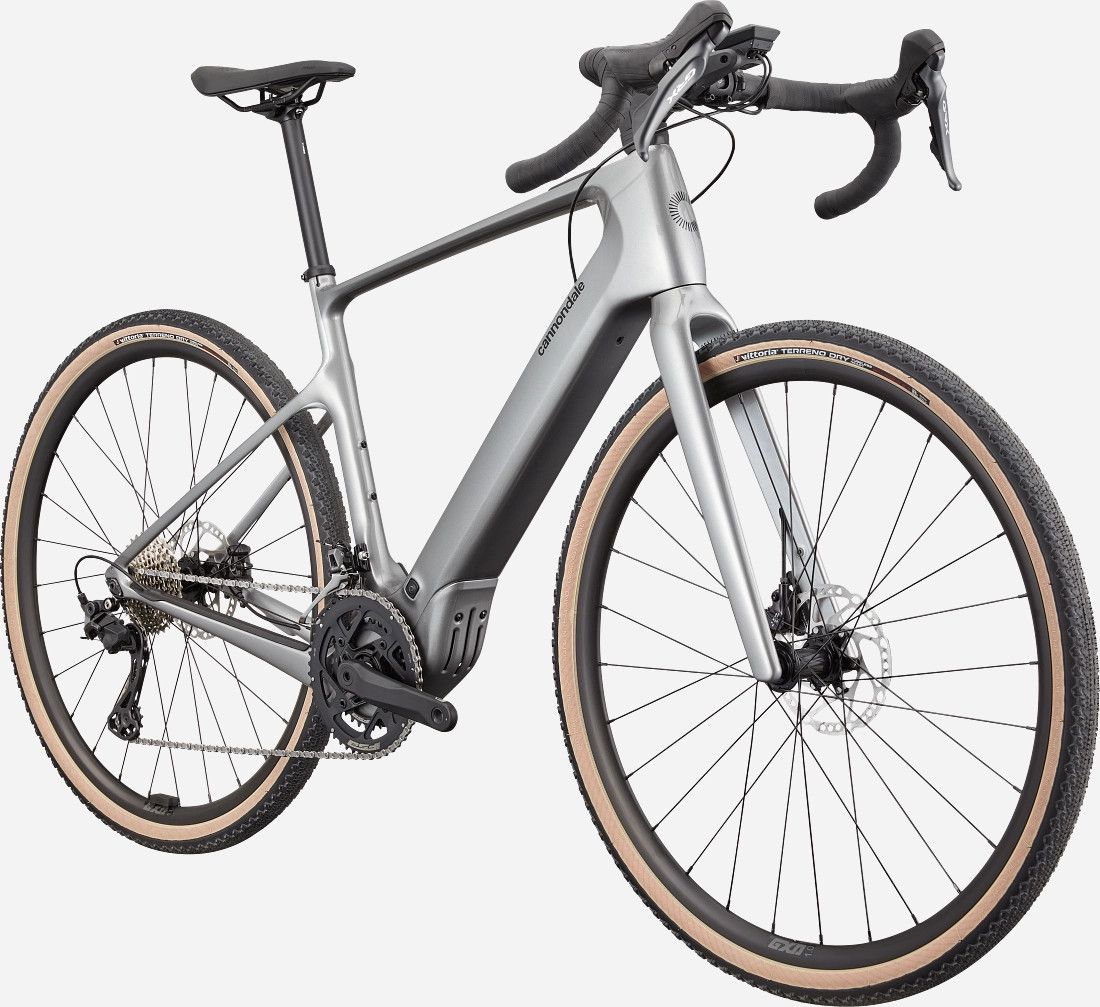 Vélo de Gravel Électrique Cannondale Synapse Neo Allroad 2 Shimano GRX 12V 400Wh 700 mm Gris