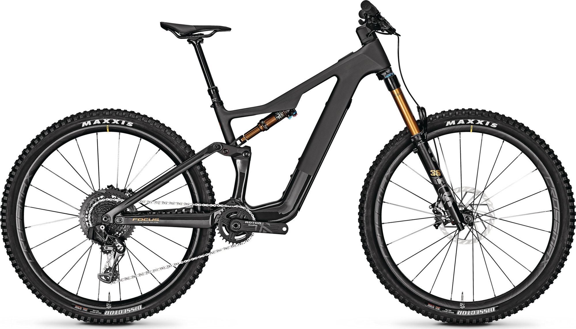 VTT Électrique Tout-Suspendu Focus JAM² SL 9.0 Sram X01 AXS 12V 430Wh 29'' Gris 2025