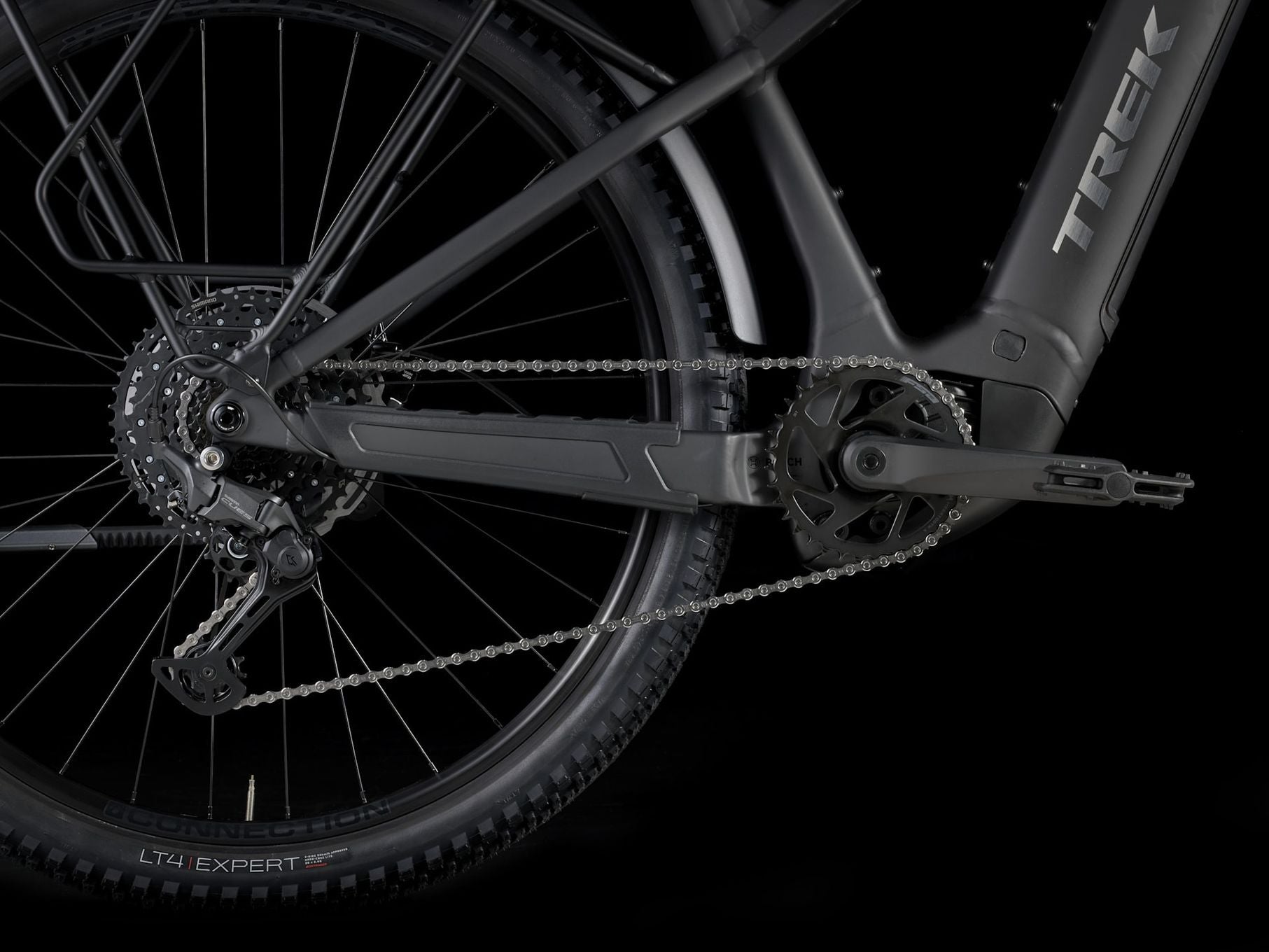 VTT Électrique Semi-Rigide Trek Powerfly+ 4 EQ 10V 600Wh Bosch 120 Nm 29'' Noir Gén 5