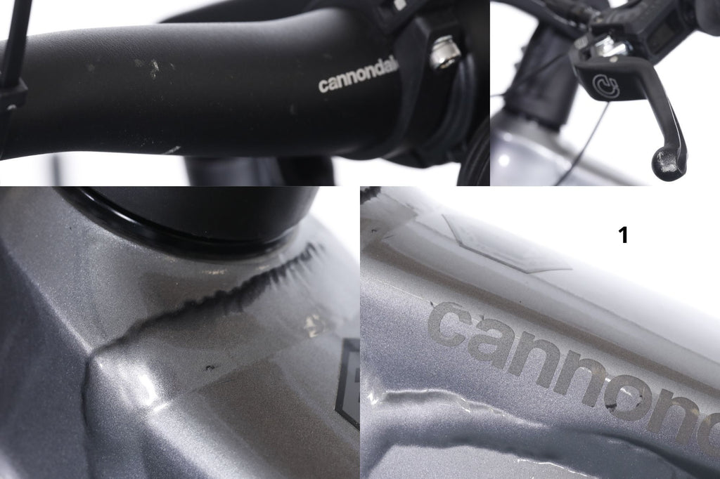Vélo de Ville Électrique Cannondale Tesoro Neo X Speed Shimano Deore 12V 700 mm Grey T.M 170/182cm - Produit Reconditionné