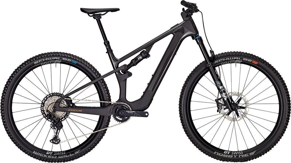 VTT Électrique Tout-Suspendu Focus VAM² SL 9.9 Shimano XT 12V 430Wh 29'' Noir 2025