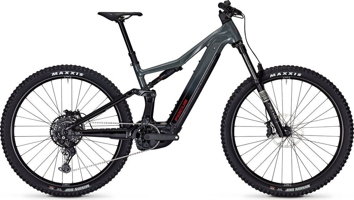 VTT Électrique Tout-Suspendu Focus JAM² 6.7 Shimano Cues 10V 600Wh 29'' Gris 2025