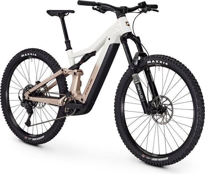 VTT Électrique Tout-Suspendu Focus JAM² 6.7 10V 600Wh Bosch 120 Nm 29'' Blanc 2025
