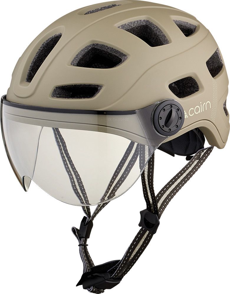 Casque Ville Cairn Quartz Visor Blanc