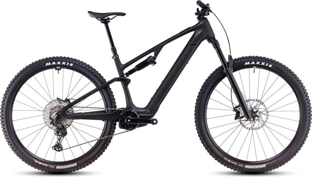 VTT Électrique Tout-Suspendu Cube AMS Hybrid One44 C:68X Race 400X 12V 400 Wh Bosch 60 Nm 29'' Noir Blackline 2025