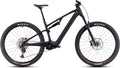 VTT Électrique Tout-Suspendu Cube AMS Hybrid One44 C:68X Race 400X 12V 400 Wh Bosch 60 Nm 29'' Noir Blackline 2025