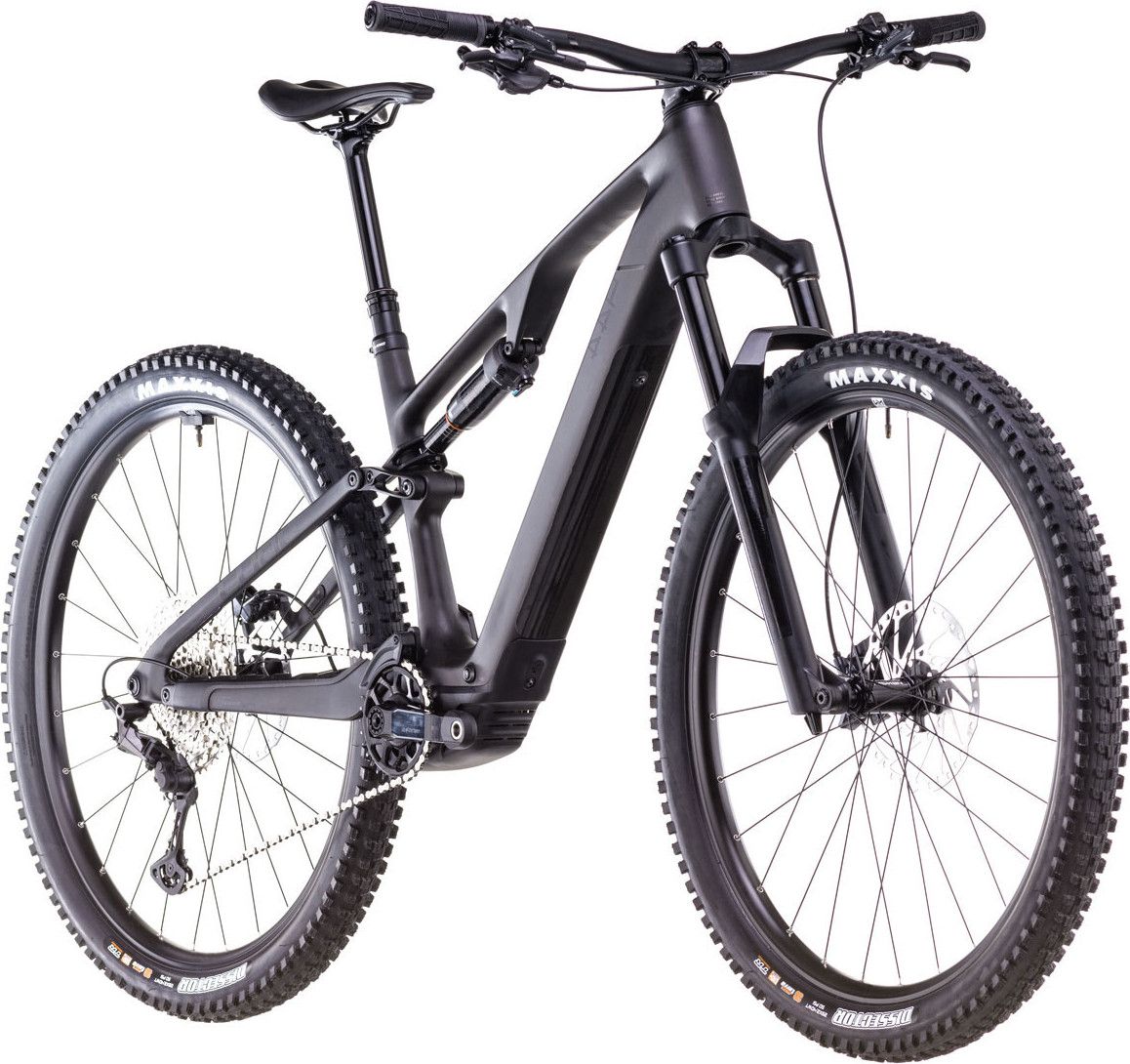 VTT Électrique Tout-Suspendu Cube AMS Hybrid One44 C:68X Race 400X 12V 400 Wh Bosch 60 Nm 29'' Noir Blackline 2025