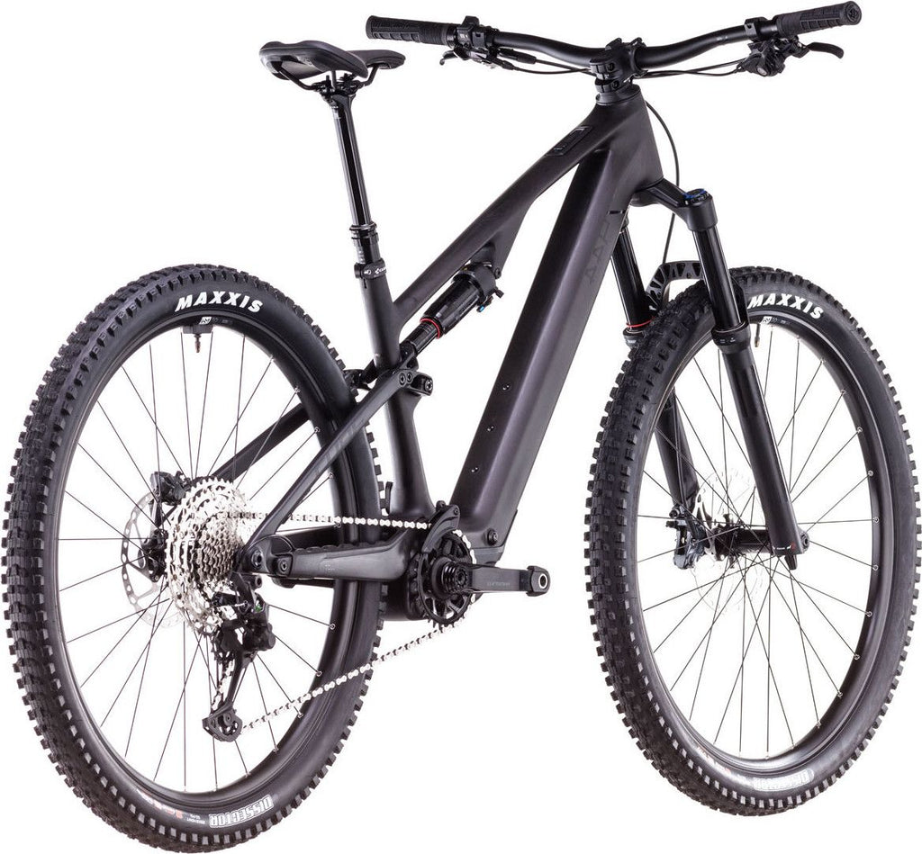 VTT Électrique Tout-Suspendu Cube AMS Hybrid One44 C:68X Race 400X 12V 400 Wh Bosch 60 Nm 29'' Noir Blackline 2025