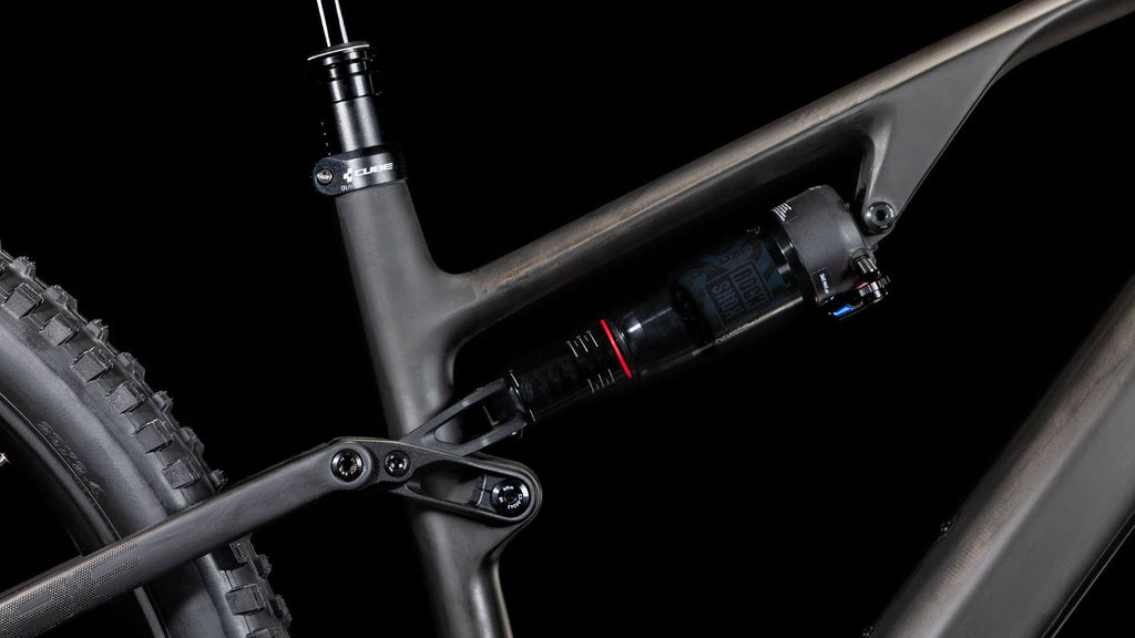 VTT Électrique Tout-Suspendu Cube AMS Hybrid One44 C:68X Race 400X 12V 400 Wh Bosch 60 Nm 29'' Noir Blackline 2025