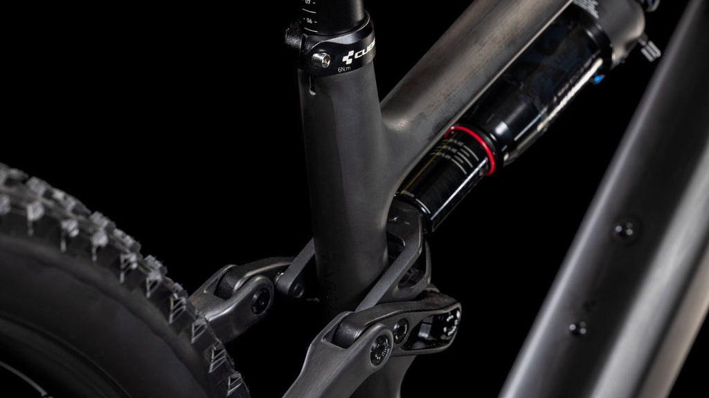 VTT Électrique Tout-Suspendu Cube AMS Hybrid One44 C:68X Race 400X 12V 400 Wh Bosch 60 Nm 29'' Noir Blackline 2025