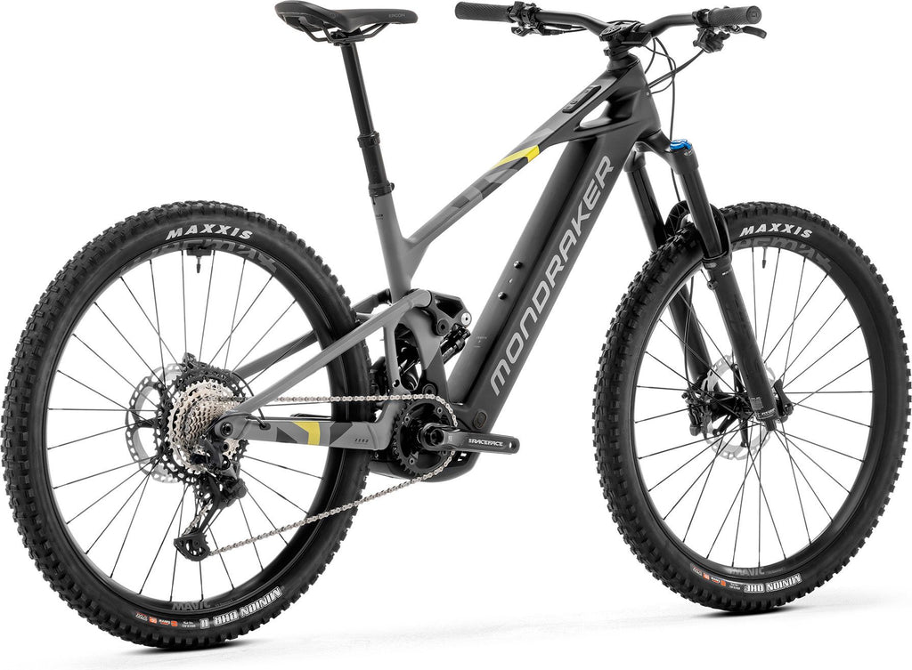 VTT Électrique Tout-Suspendu Mondraker Crafty Carbon R 12V 800 Wh Bosch 120 Nm 29'' Gris Noir 2025