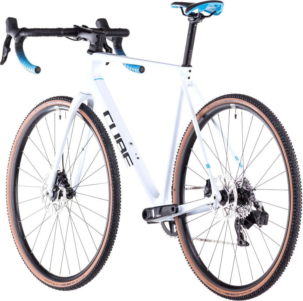 Vélo de Cyclocross Cube Cross Race C:62 Race Sram Rival XPLR eTap AXS 12V 700 mm Blanc Polar 2025