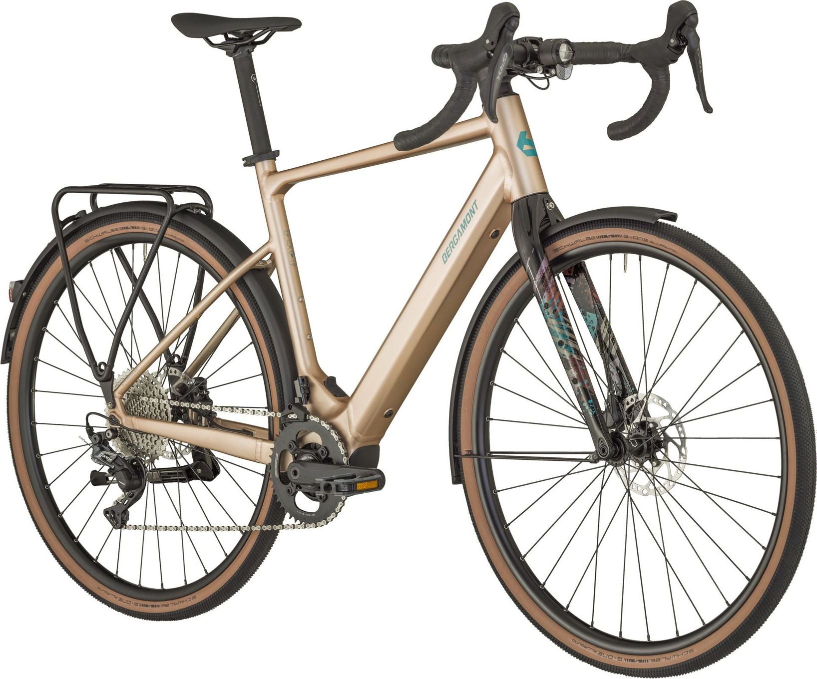 Vélo de Gravel Électrique Bergamont E-Grandurance 8 RD Shimano GRX 11V 360Wh 700 mm Beige 2025