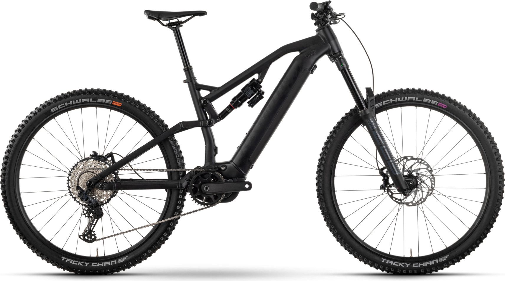 VTT Électrique Tout-Suspendu Raymon TrailRay 170 Pro 12V 800Wh Yamaha 85 Nm 29'' Noir 2025