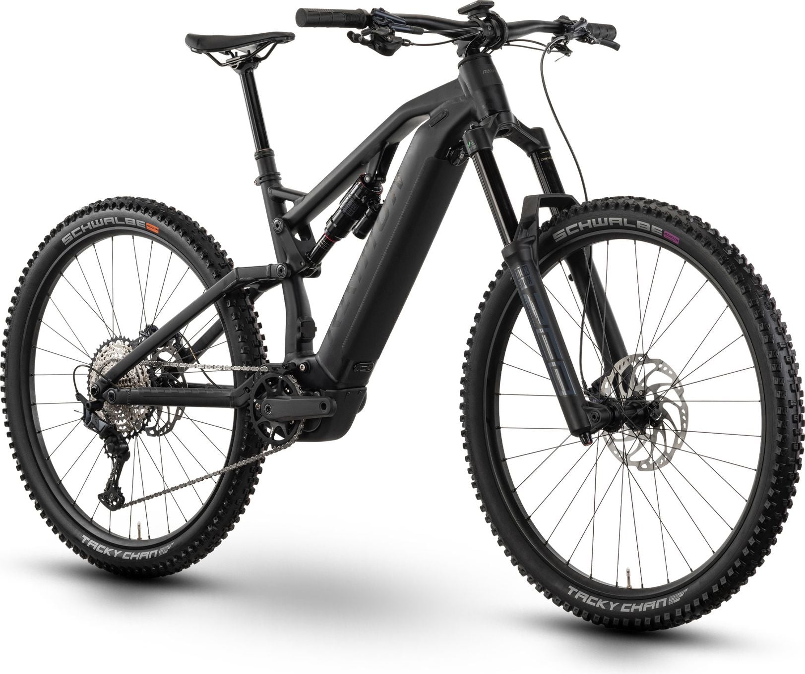 VTT Électrique Tout-Suspendu Raymon TrailRay 170 Pro 12V 800Wh Yamaha 85 Nm 29'' Noir 2025