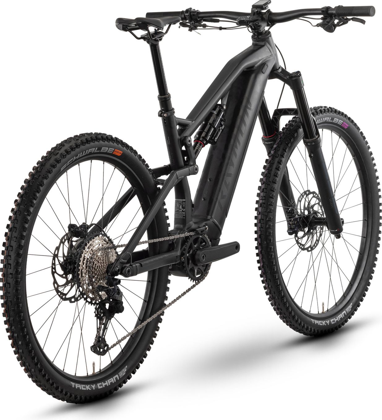 VTT Électrique Tout-Suspendu Raymon TrailRay 170 Pro 12V 800Wh Yamaha 85 Nm 29'' Noir 2025