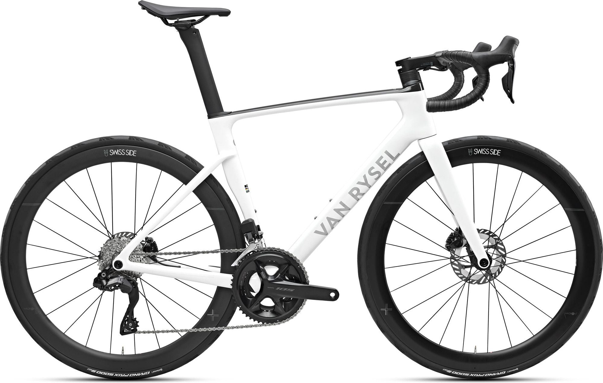 Vélo de Route Van Rysel RCR Shimano 105 Di2 12V 700 mm Blanc Ultra