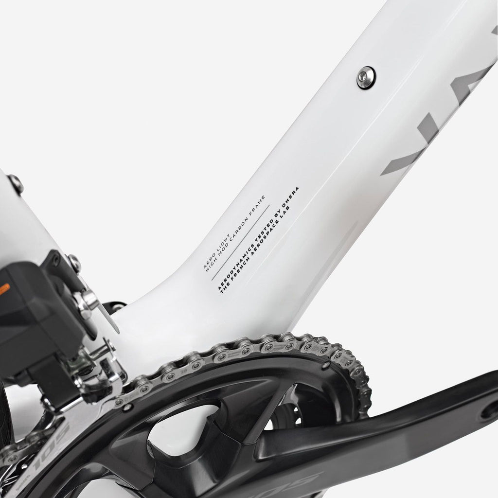 Vélo de Route Van Rysel RCR Shimano 105 Di2 12V 700 mm Blanc Ultra