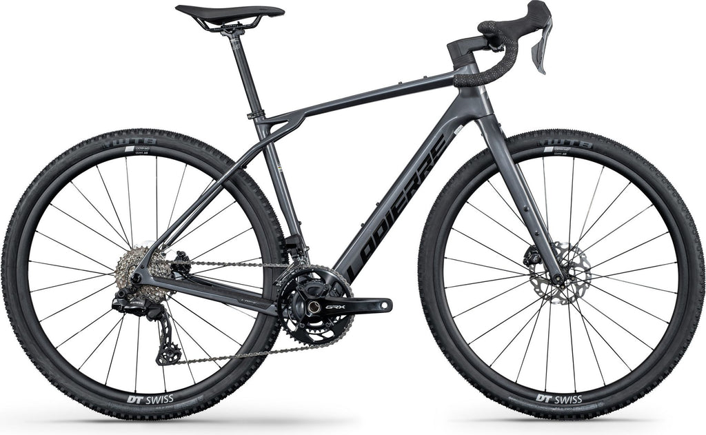 Vélo de Gravel Lapierre Crosshill CF 7.0 Shimano GRX Di2 12V 700 mm Gris 2026