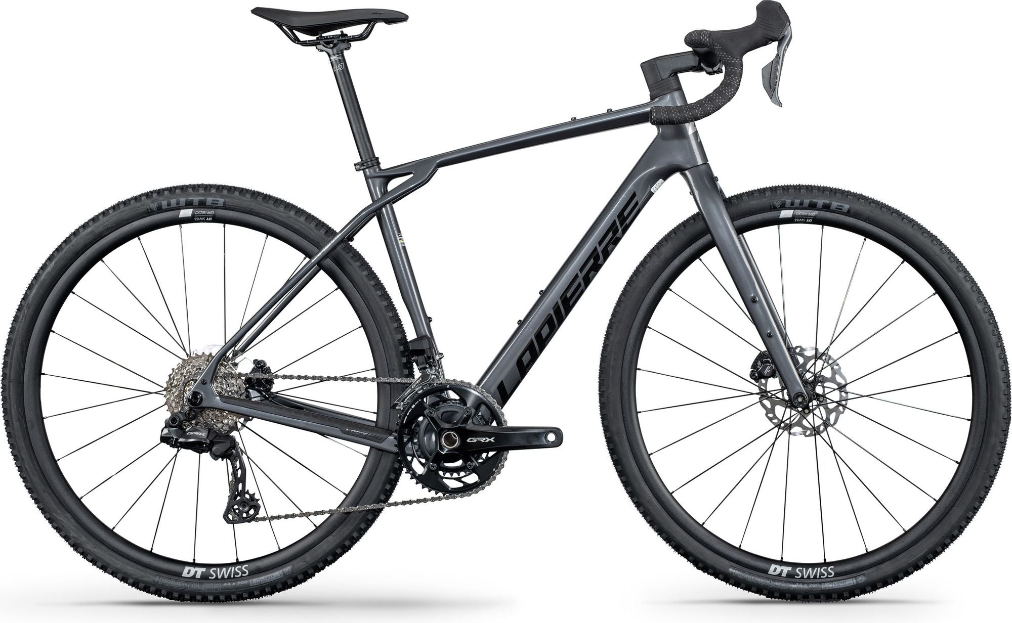 Vélo de Gravel Lapierre Crosshill CF 7.0 Shimano GRX Di2 12V 700 mm Gris 2026