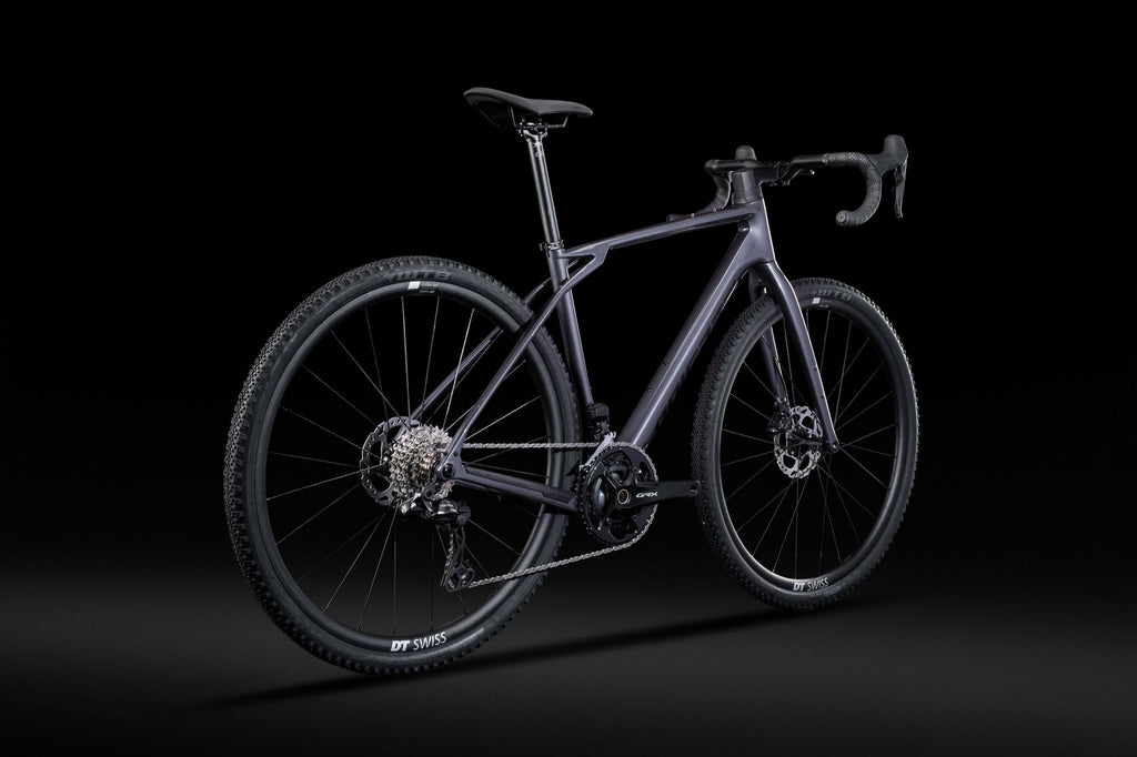 Vélo de Gravel Lapierre Crosshill CF 7.0 Shimano GRX Di2 12V 700 mm Gris 2026