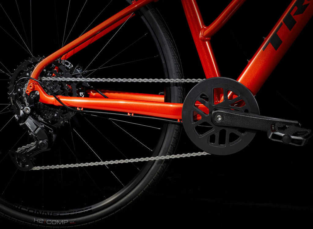 Vélo Fitness Trek FX 2 Mid-step Shimano Cues 9V 700 mm Rouge Gén. 4
