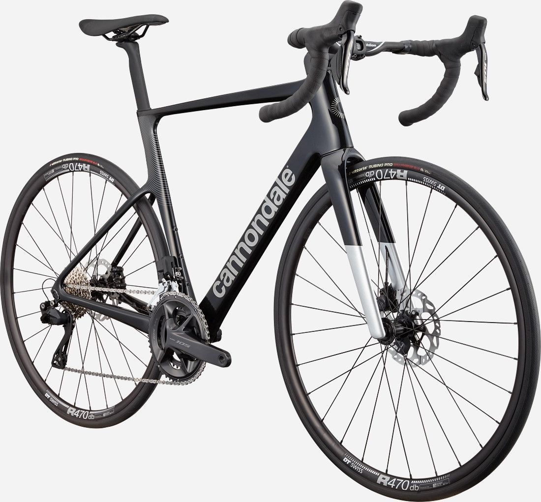 Vélo de Route Cannondale SuperSix Evo 3 Shimano 105 Di2 12V 700 mm Noir