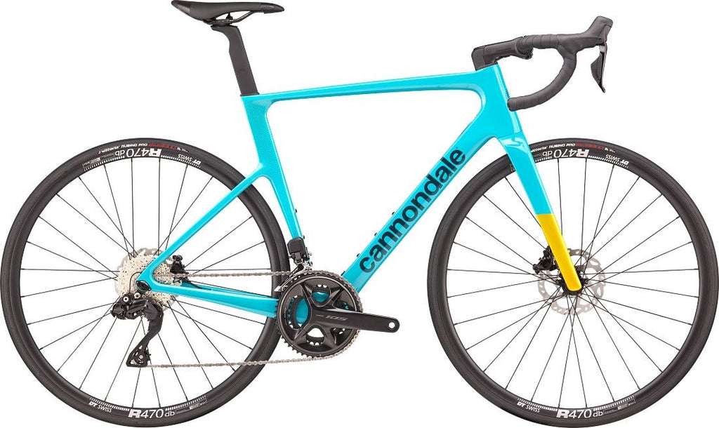 Vélo de Route Cannondale SuperSix Evo 3 Shimano 105 Di2 12V 700 mm Bleu