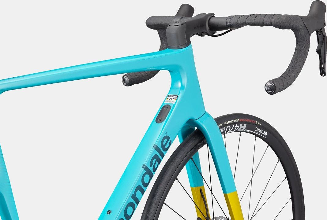 Vélo de Route Cannondale SuperSix Evo 3 Shimano 105 Di2 12V 700 mm Bleu