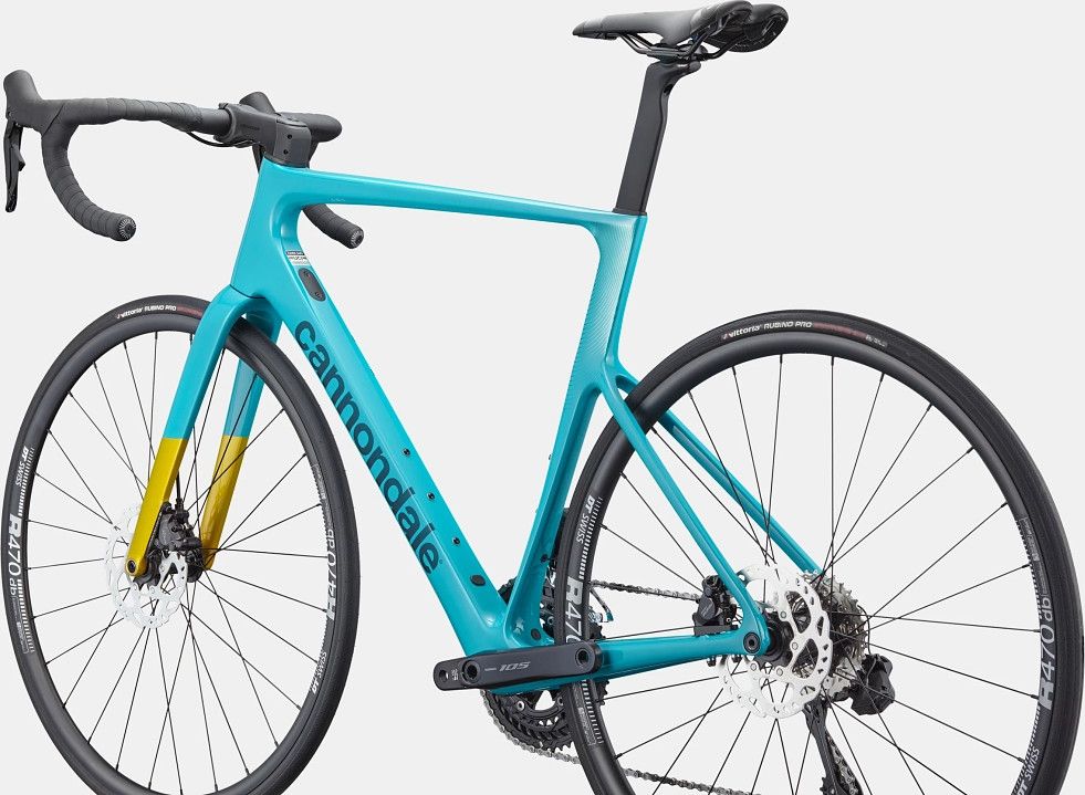 Vélo de Route Cannondale SuperSix Evo 3 Shimano 105 Di2 12V 700 mm Bleu