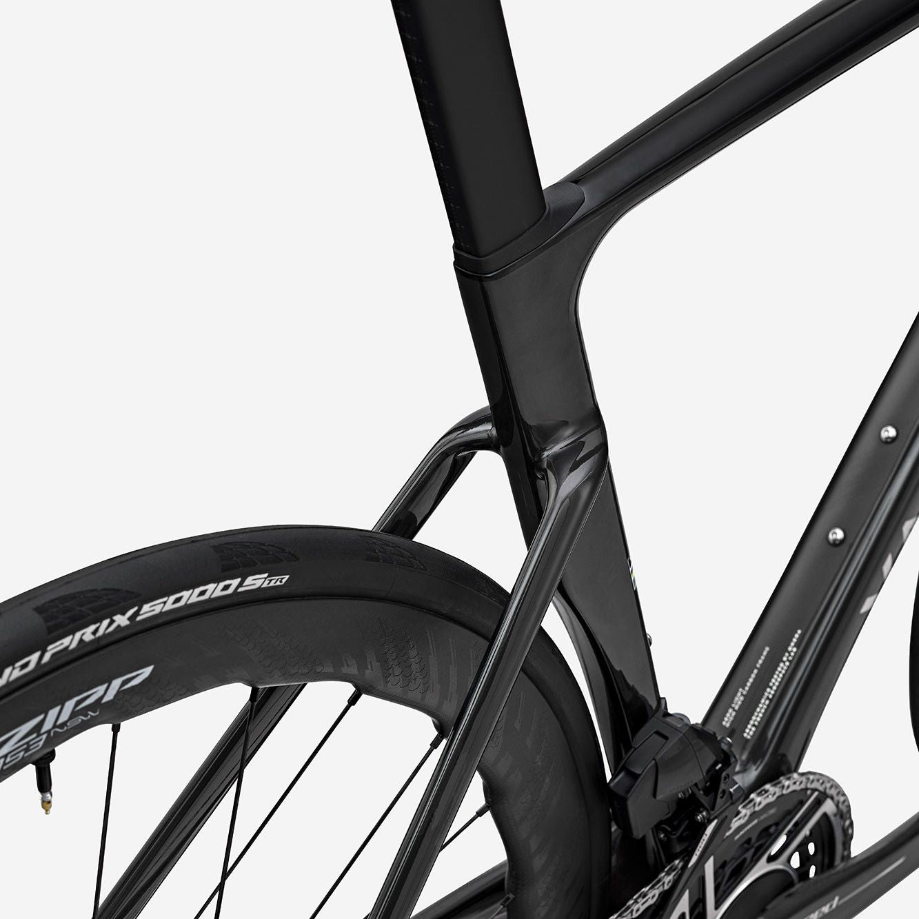 Vélo de Route Van Rysel RCR Pro Sram Red AXS 12V 700 mm Noir Shiny