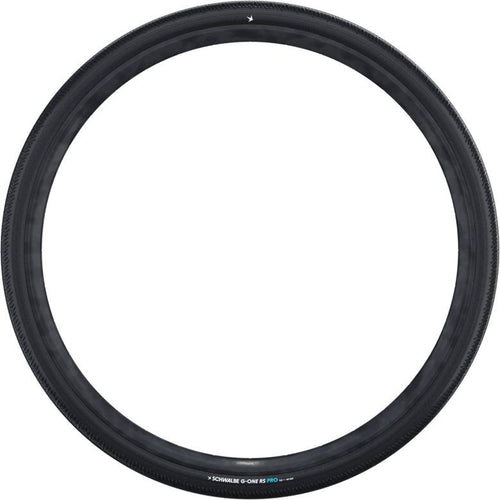 Pneu Gravel Schwalbe G-One RS PRO 700 mm Tubeless Ready Souple Addix Race E-25 Noir