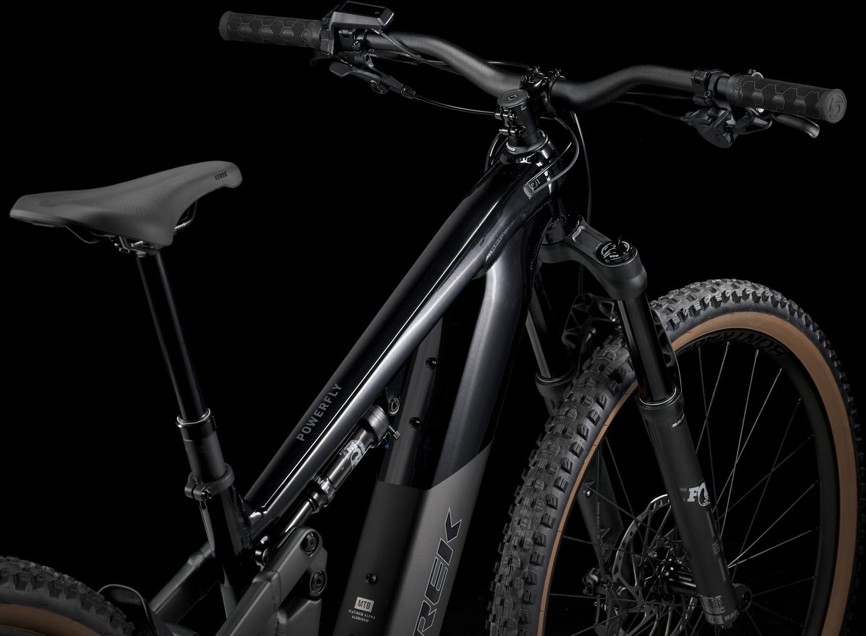 VTT Électrique Tout-Suspendu Trek Powerfly+ FS 6 12V 800Wh Bosch 120 Nm 29'' Noir Gén. 4