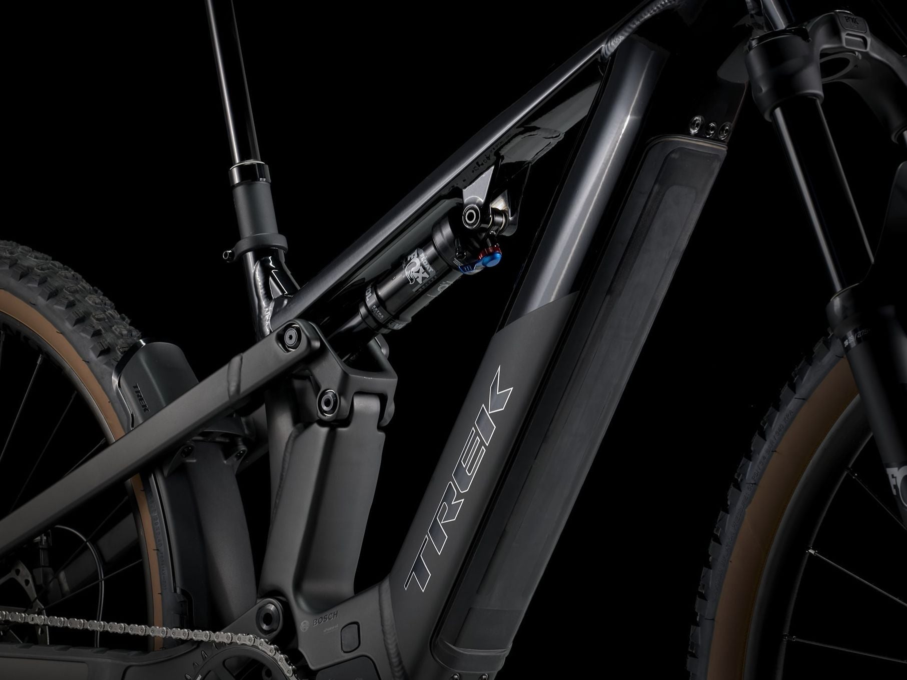 VTT Électrique Tout-Suspendu Trek Powerfly+ FS 6 12V 800Wh Bosch 120 Nm 29'' Noir Gén. 4
