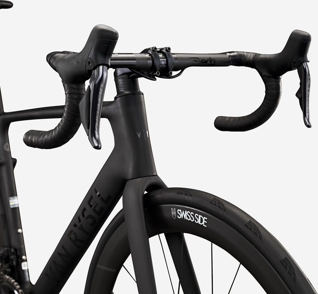Vélo de Route Van Rysel RCR Pro Shimano Ultegra Di2 12V 700 mm Noir Carbon Raw